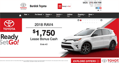 Desktop Screenshot of burdicktoyota.com