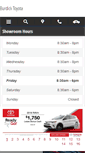 Mobile Screenshot of burdicktoyota.com